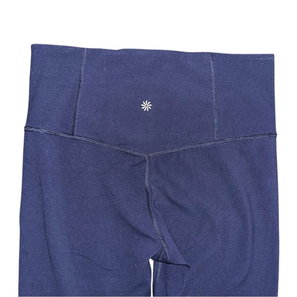 Athleta Elation Ultra High Rise Back Pocket Buttery Soft Capri in Navy Sz S - Picture 11 of 13